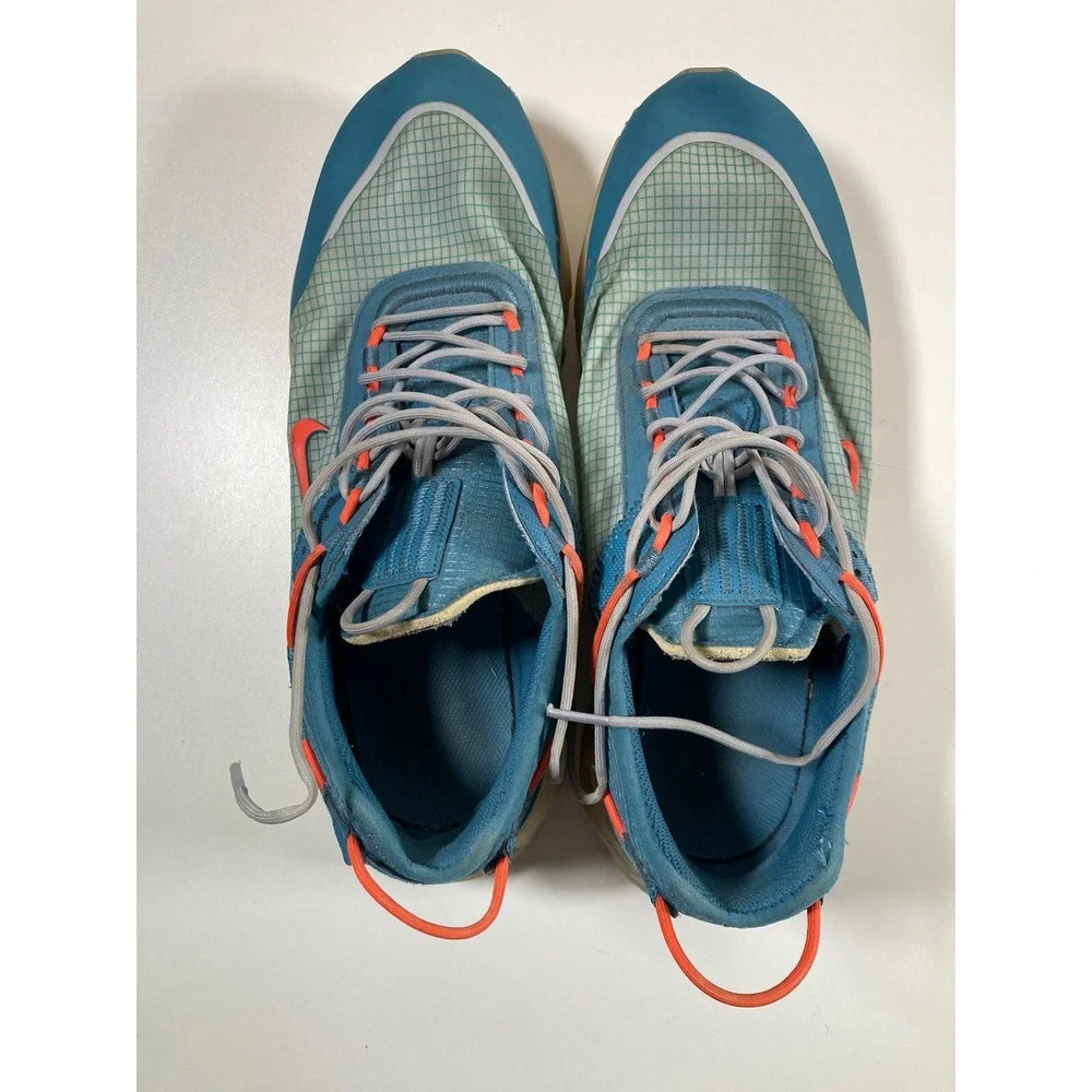 Nike React Live N.354 13 Blue Orange CV1772-401 Low Top Sneakers